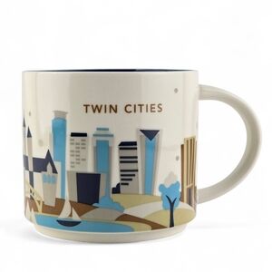 Starbucks You Are Here Collection Twin Cities Coffee Mug 14oz